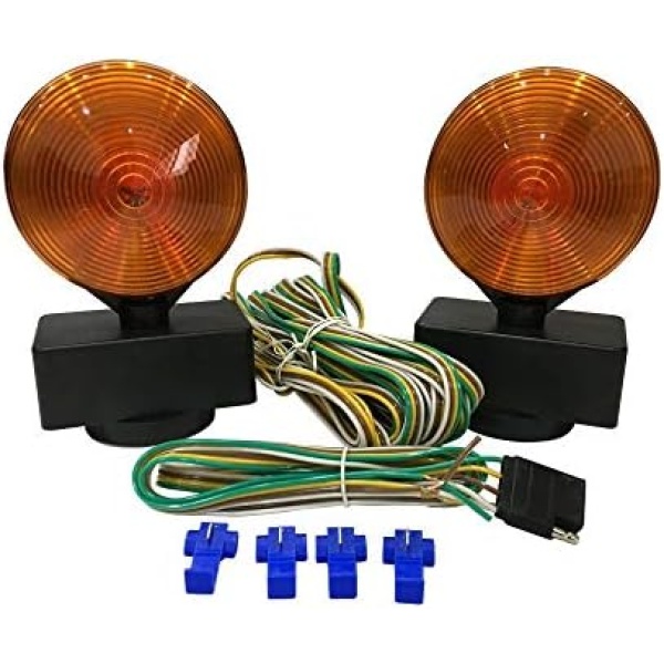MaxxHaul 80778 Magnetic Towing Light Kit (Dual Sided for RV, Boat, Trailer - Image 4