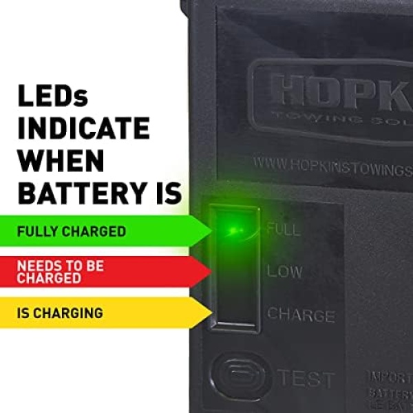 Hopkins Towing Solutions 20099 Engager LED Test Break Away System with Battery - Image 3