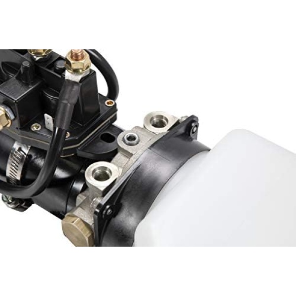 Lippert Hydraulic Power Unit with 2QT Pump Reservoir Kit - 141111, WHITE,BLACK - Image 7