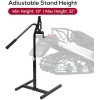 Snowmobile Lever Lift Stand with Handlebar Cup, Max 32" Bumper Lift Height - Image 2