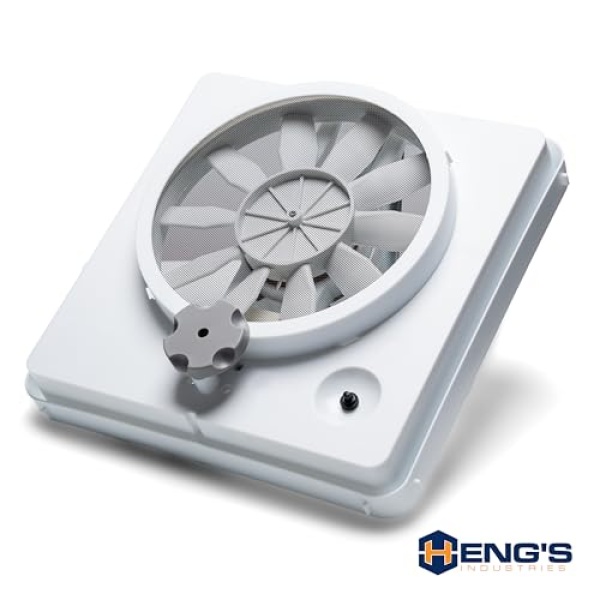 HENG'S INDUSTRIES 90043-CR Vortex I Upgrade Kit | 12V RV Vent Fan | Powerful - Image 5