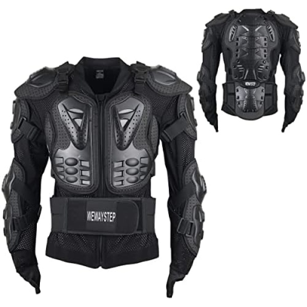 Motorcycle Protective Jacket Full Body Armor, Chest Spine Protection Dirt Bike