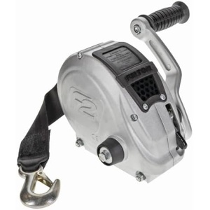 Fulton FW16000101 F2 Boat Trailer Winch with 20 Foot Winch Strap