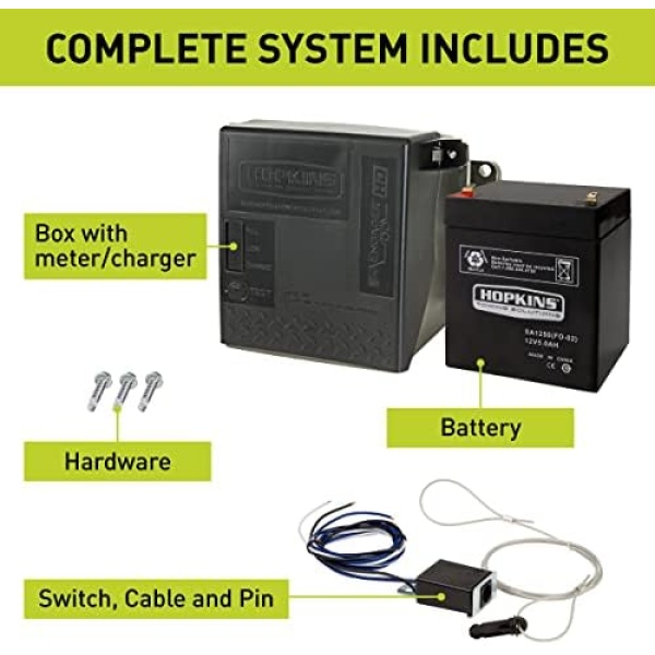 Hopkins Towing Solutions 20099 Engager LED Test Break Away System with Battery - Image 7