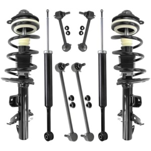 Detroit Axle - FWD 8pc Suspension Kit for 2014-2017 Jeep Cherokee