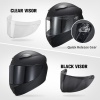 Full Face Motorcycle Helmet WS-607 DOT Approved Motorbike Racing Street Bike - Image 2