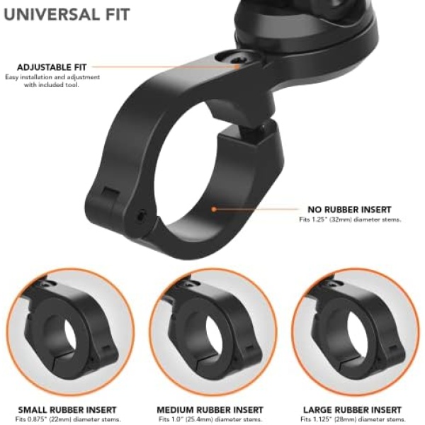 Rokform - Motorcycle Handlebar Cell Phone Mount, Mounts to ANY Handlebar - Image 2