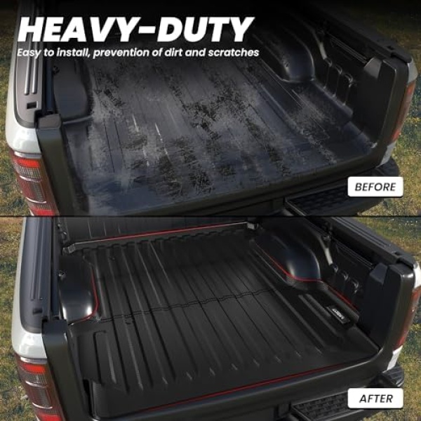 LASFIT 5FT7 Truck Bed Mat for Ram 1500 2009-2025 & RAM 1500 Classic 2019-2024 - Image 5