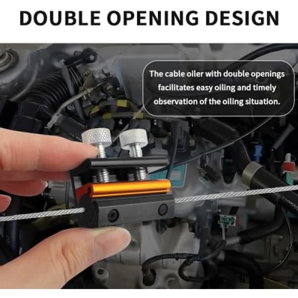 Double-Headed Motorcycle Cable Luber Tool for Brake Cable Lubrication - Image 4