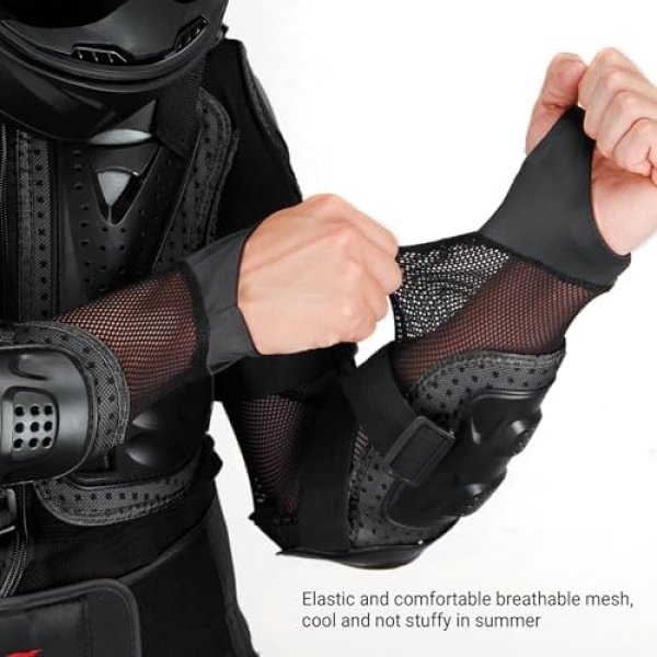 HEROBIKER Motorcycle Full Body Armor Jacket spine chest protection gear - Image 5