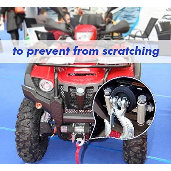 Winch Stopper for Cable. Truck UTV ATV Rubber Winch Cable Stopper - Image 9