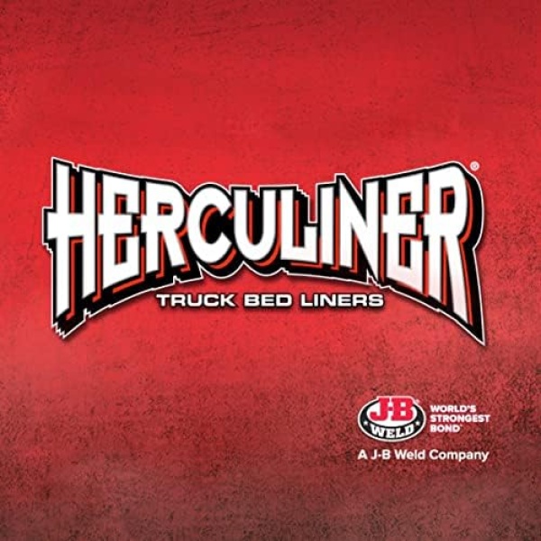 HERCULINER HCL1B8 Roll-on Bed Liner Kit,Black, 1 Gal. - Image 7