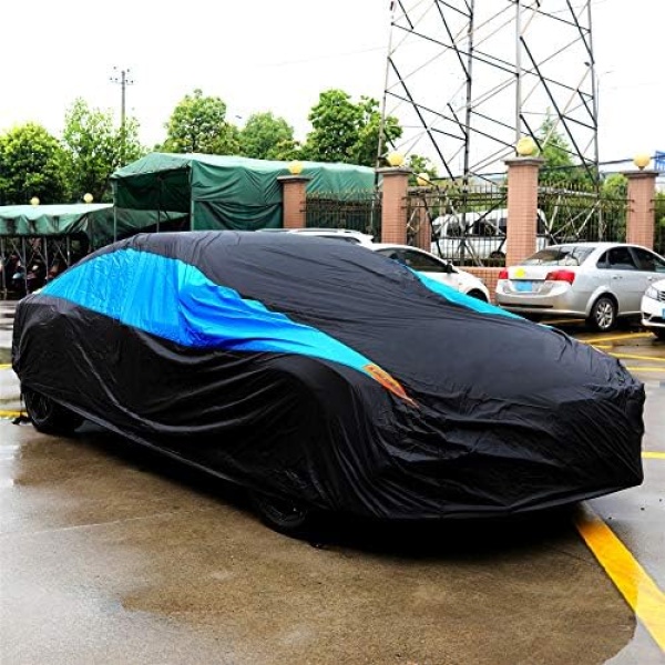 MORNYRAY Waterproof Car Cover All Weather Snowproof UV Protection Windproof - Image 8