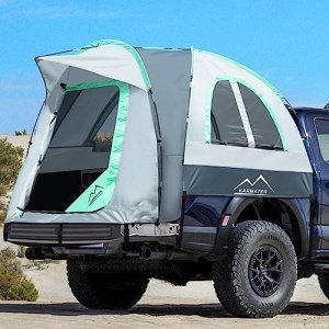 Pickup Truck Tent, Waterproof PU2000mm for Camping 5.5-6.5 Ft Bed, 2-Person