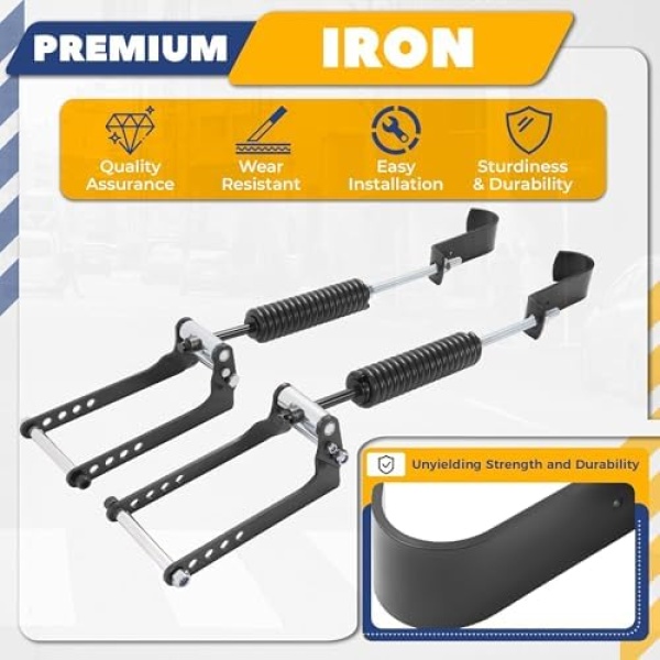 Rear Leaf Spring Suspension Kit Compatible with 2009-2025 Ford F150 4WD Heavy - Image 6