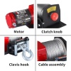 Rock-Hulk 2000lb 12V ATV/UTV Electric Winch, Off-Road Waterproof Steel Cable - Image 3
