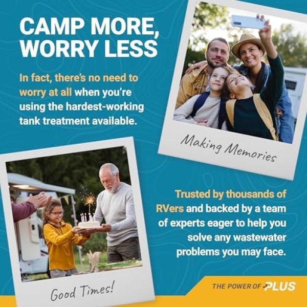 Unique RV Digest-It+ Extra-Strength Ultra-Concentrate - 32 RV Toilet Treatments - Image 3