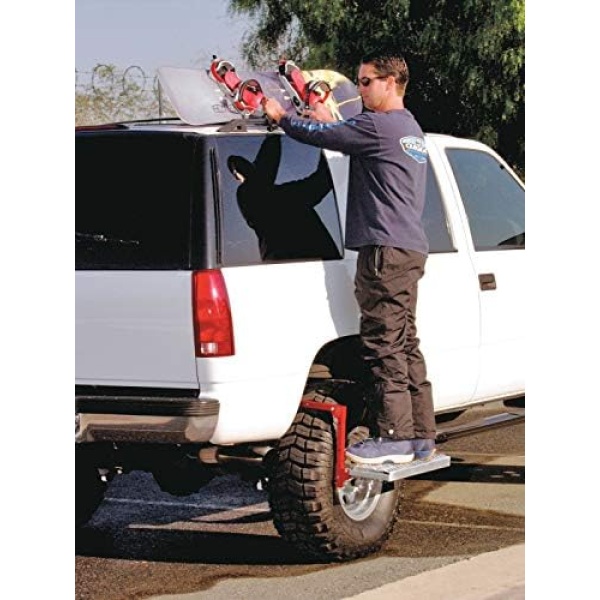 Powerbuilt Heavy Duty Tire Step for Truck, SUV, Non-Slip Steel Surface, - Image 6