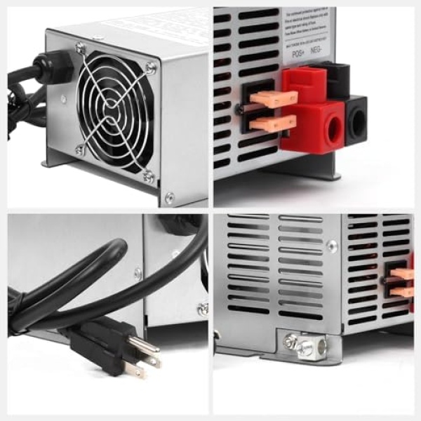 WF-9855,55 Amp RV Power Converter for Lead-Acid Battery,Compatible - Image 7