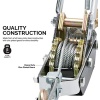 NEIKO 02256A Come Along Winch, 5-Ton (10,000 Lbs) Pulling Capacity, 10Ft, 3 - Image 2