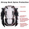 Motorcycle Protective Jacket Full Body Armor, Chest Spine Protection Dirt Bike - Image 3