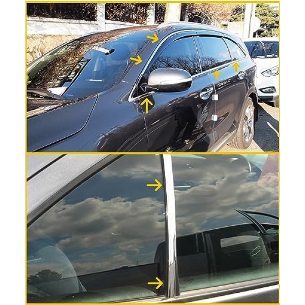 Zlirfy 25Ft Automotive Chrome Trim Molding,Universal Decorative Scratch-Proof - Image 6