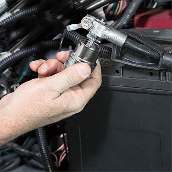 Car Battery Terminal Connectors, 2 Pcs 4 Way Quick Release Disconnect Car - Image 6