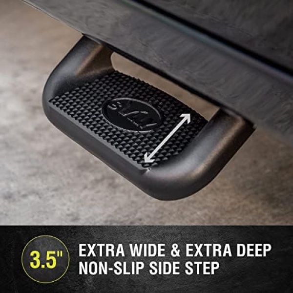 Bully BBS-1103 Truck Black Powder Coated Side Step Set, 2 Pieces - Image 4