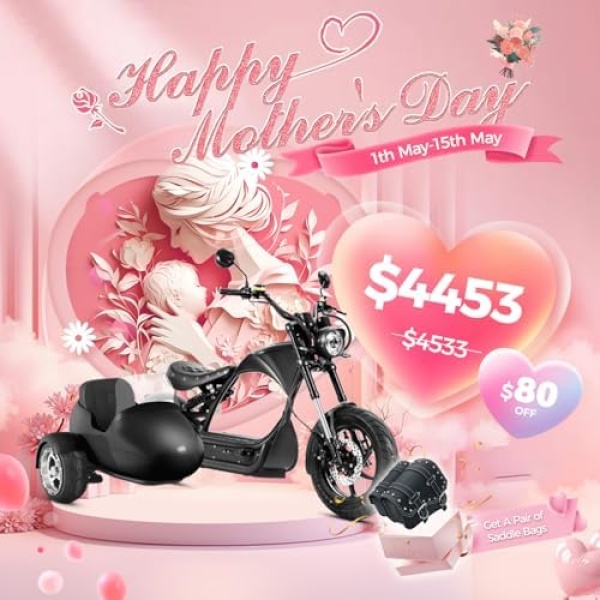 M1P Pro (2025 Upgraded) 4000W Electric Motorcycle for Adults 50MPH - Image 2