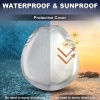 Foldable Motorcycle Seat Cushion with Sunshade Cover, Large 3D-Honeycomb - Image 2