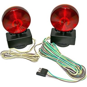 MaxxHaul 80778 Magnetic Towing Light Kit (Dual Sided for RV, Boat, Trailer