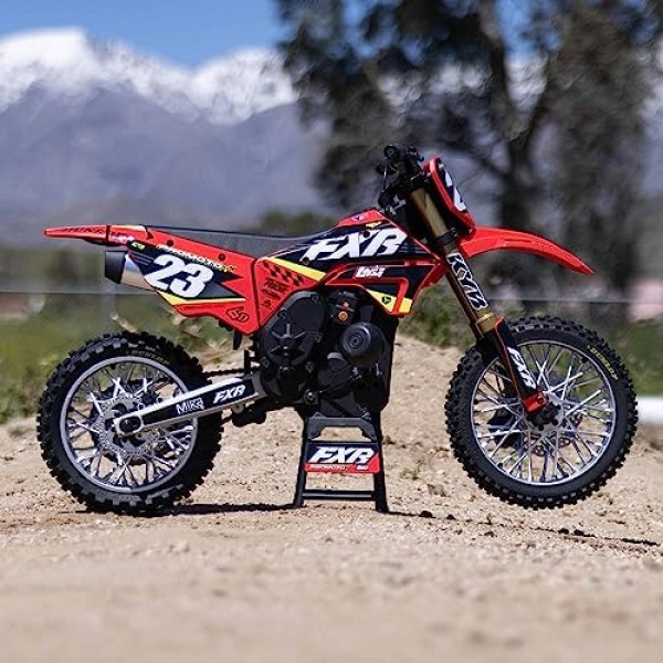Losi RC Motorcycle Promoto-MX 1/4 Motorcycle Ready-to-Run Battery and Charger - Image 9