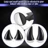 Lewtemi 4 Pairs Helmet Devil Horns Motorcycle Helmet Accessories Cat Ears Devil - Image 3