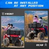 KEMIMOTO ATV Gear Bag for Front Rear Rack, ATV Storage Bags Water-Resistant - Image 8