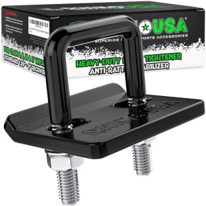 Rhino USA Hitch Tightener Anti Rattle Clamp (for 2 inch Hitches) Heavy Duty
