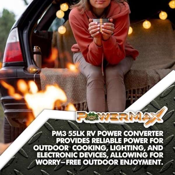 PowerMax PM3-55 RV Power Converter | High-Performance 110 Volt to 12 Volt DC - Image 8