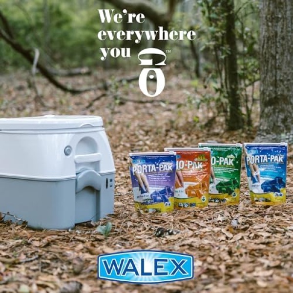 Walex Porta-Pak Black Holding Tank Deodorizer & Portion Control System - Image 5