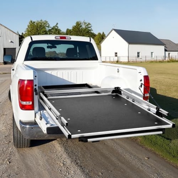 VEVOR Sliding Truck Bed Organizer, 63 x 47-Inch Heavy Duty Truck Bed Storage - Image 8