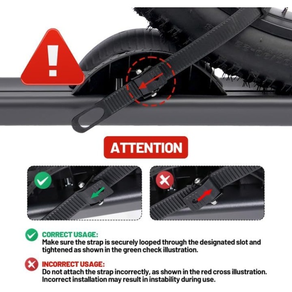 E-Bike Rack Hitch Mount Platform Style for Cars Trucks SUVs Minivans RV - Image 8