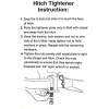 MaxxHaul 50023 Hitch Tightener Anti Rattle Stabilizer for 1.25" to 2" Hitches - Image 3