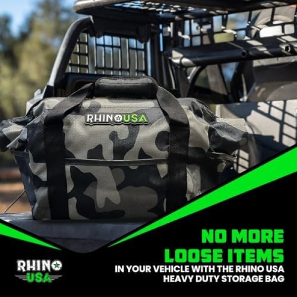 Rhino USA Heavy Duty Recovery Gear Storage Bag - Ultimate Recovery Kit Equipment - Image 7