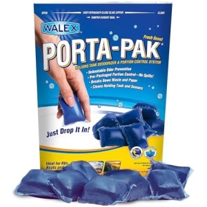 Walex Porta-Pak Black Holding Tank Deodorizer & Portion Control System