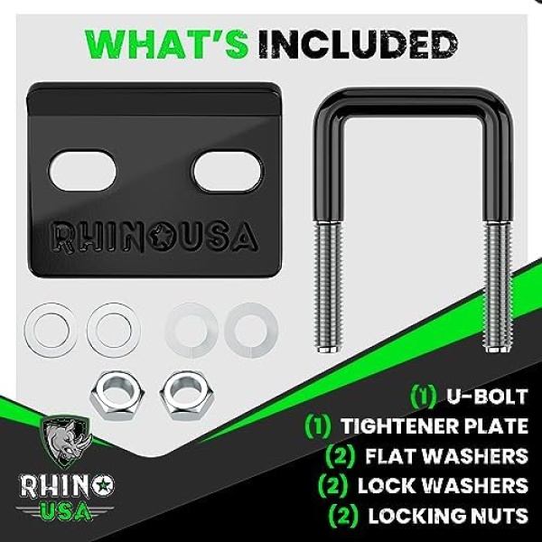 Rhino USA Hitch Tightener Anti Rattle Clamp (for 2 inch Hitches) Heavy Duty - Image 5